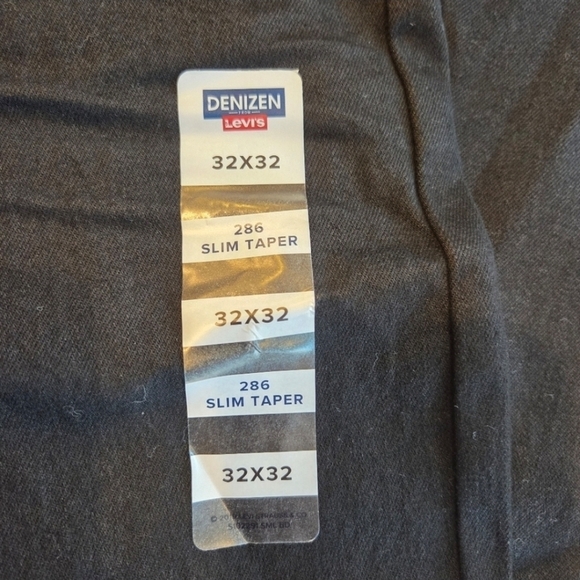 Levi's Men's 286 Slim Taper Amped Up Flex Black Jeans 32x32  New Grunge Street - Picture 3 of 9